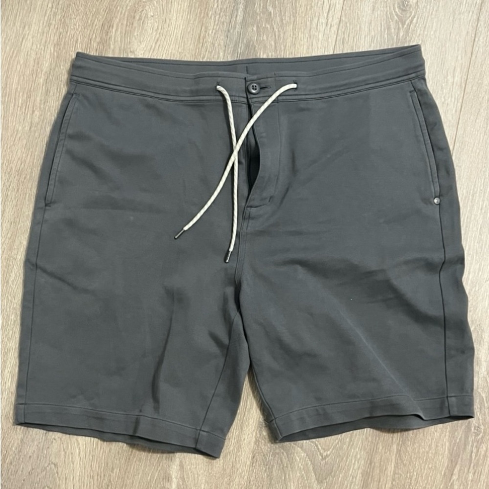 Vuori Men's Charcoal Athletic Shorts